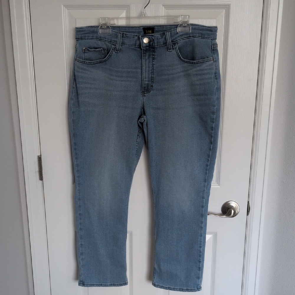 Lee Light Wash Straight Leg Jeans - 16P